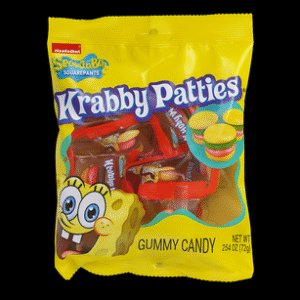 Product Krabby Patties Gummy Candy from Brand SpongeBob SquarePants