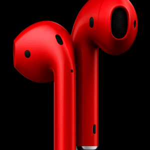 LG Wireless Earbuds Red