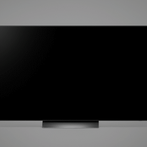 Black Smart TV – Deep Colors, Smooth Performance & Modern Design